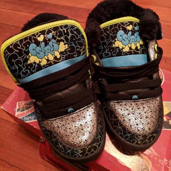 osiris shoes with fur inside